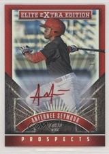 2015 Elite Extra Edition Prospects Red Ink 17/25 Anfernee Seymour #183 Auto 8ju