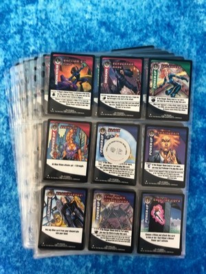 X-Men Trading Card Game TCG/CCG komplett Common +Uncommon Kartenset Wizards 2000