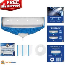 Complete Mini Split AC Cleaning Kit Durable Waterproof Design Tools Included