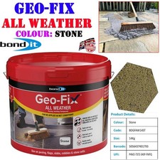 Geo-Fix All Weather Ready Mixed Jointing Patio Paving Compound Grout Colour 14kg