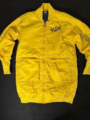 Nike NSW MA-1 Bomberjacke Insulated Gelb   Größe S   Seltenes Colorway 