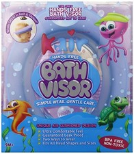 Bath Visor for Babies, Silicone Air Cushioned Shower Cap for kids, Shower Wat...