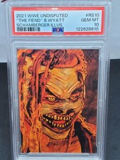 2021 Topps Undisputed WWE The Fiend Bray Wyatt RS-10 Rob Schamberger PSA 10