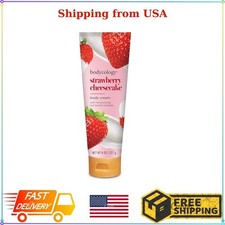 Bodycology Shea Butter Body Cream, Strawberry Cheesecake, 8 oz