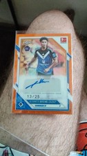 25-26 Topps Chrome BL Alexander Rössing-Lelesiit 13/25 Auto Rookie True Red HSV