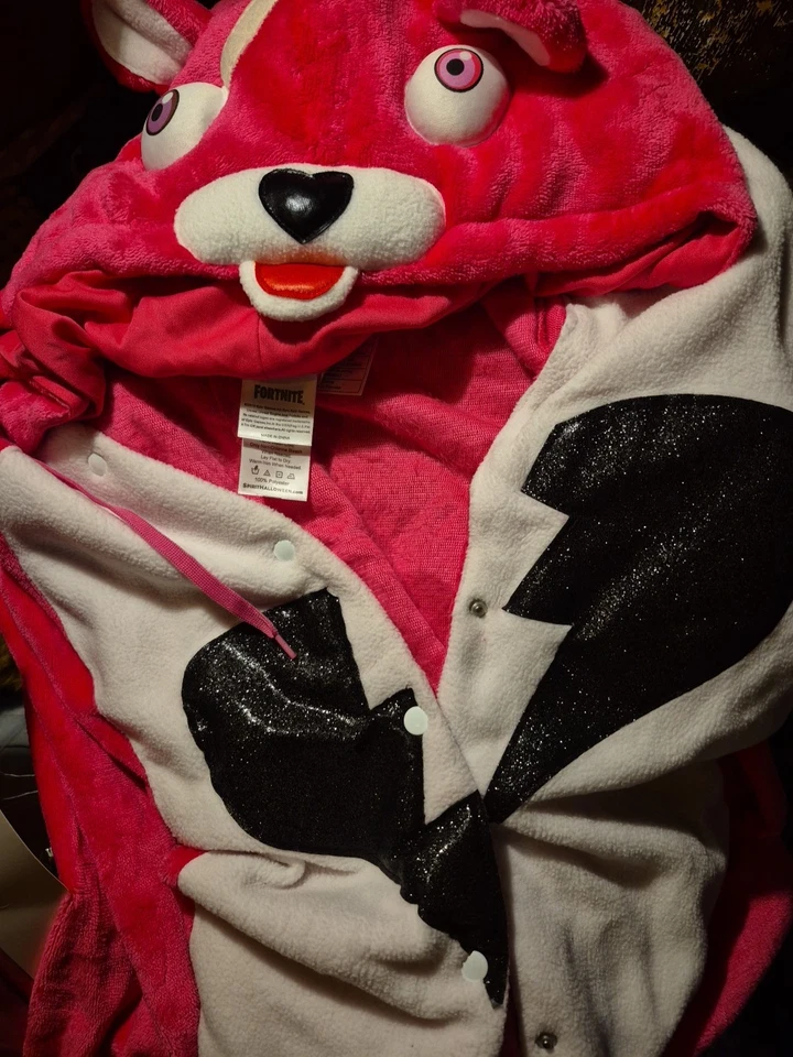 Spirit Fleece Kigurumi Oso Rosa S-M 4-8 Nuevo Foto 4 de 4