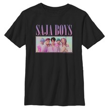 Boy's KPop Demon Hunters Saja Boys Group Shot T-Shirt