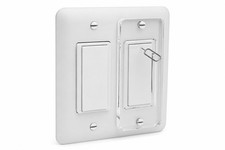 QUCIRA Child Proof Light Switch Cover Guard for Decora/Rocker Switches, Clear...