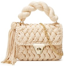 Tote Purse Crossbody Bags for Women - Chunky Yarn Knit Shoulder Bag, Crochet ...