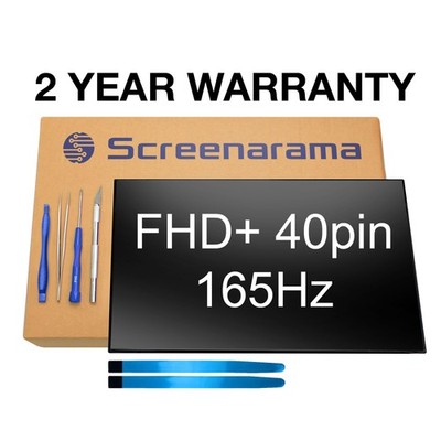 BOE NV160WUM-NX1 V8.0 165Hz   Matte LCD Screen + Tools SCREENARAMA *FAST