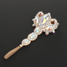 Belly Dance Bracelet Hollow Decorative Wrap Sparkling Cuff