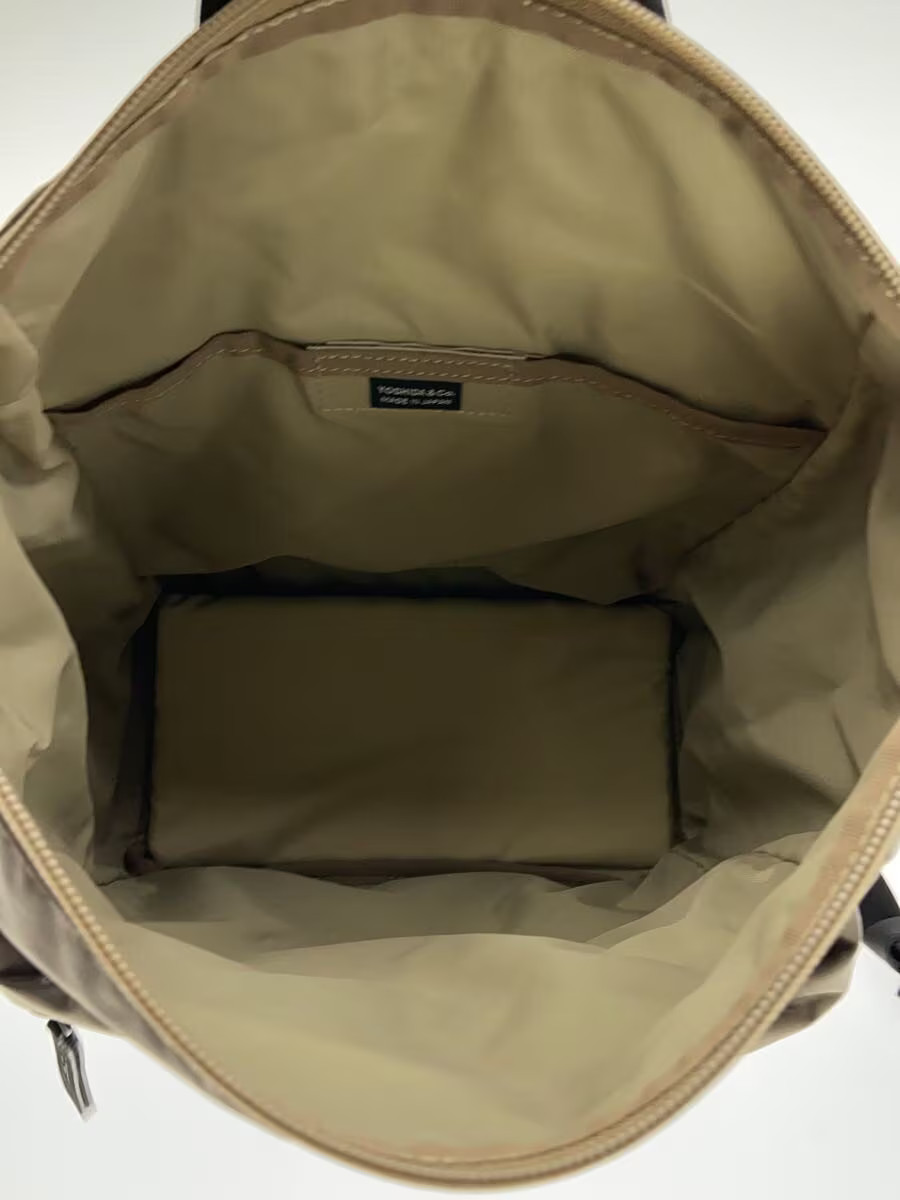 PORTER Backpack Polyester Brown Solid Color - image 6