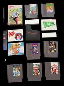 NES Nintendo Lot of 10 games TESTED Kickle Cubicle Super Mario Bros Extras Rare
