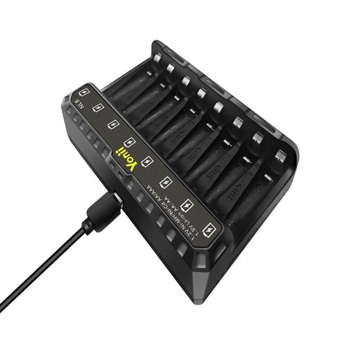8 Bay AA AAA Battery Charger USB Charging 8 Slots for Ni-MH/Ni-CD Batteries FS - Picture 12 of 12
