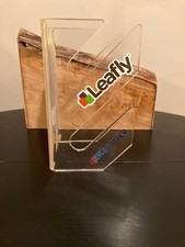 4BOARDER Acrylic Double Skateboard Snowboard Wall Mount Display Rack