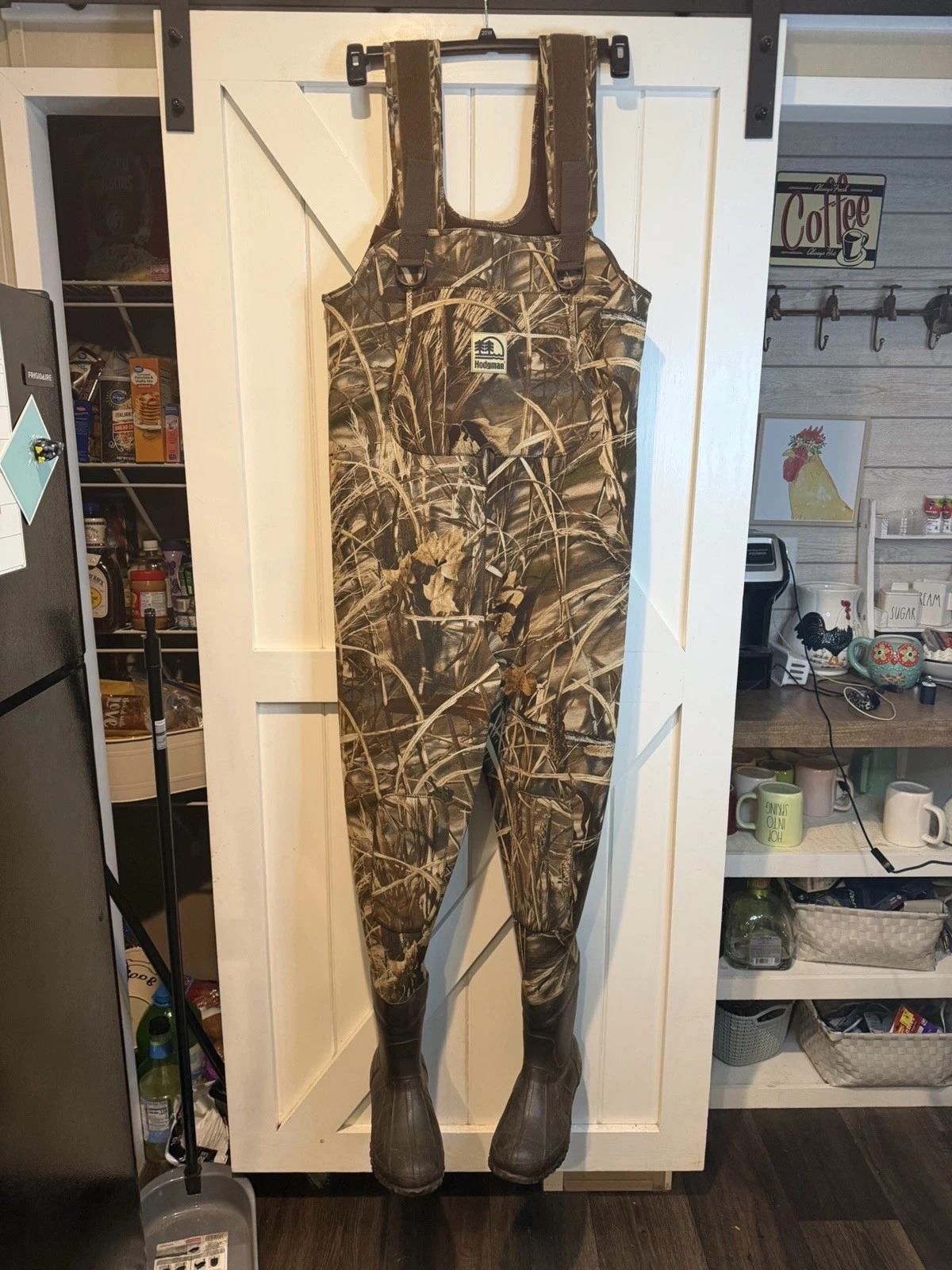 Medium Hodgman Camo Hunting Chest Waders Men’s SZ 9 Boot 1000 Thinsulate Ultra