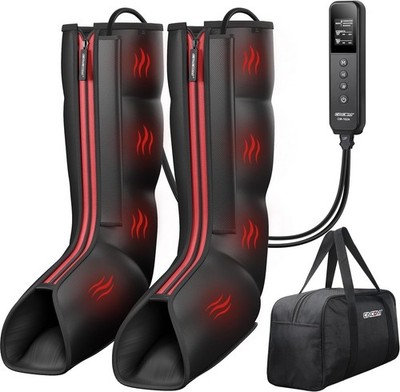 * Leg Massager with Heat and Compression * NEW in box