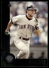 Brad Ausmus 1996 Leaf #9 San Diego Padres MLB READ FREE SHIPPING AutographDen