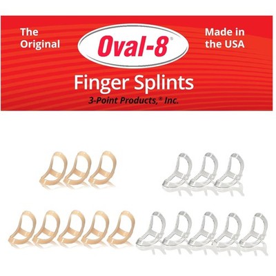 Oval-8 Finger Splint Set - Arthritis & Trigger Finger Relief