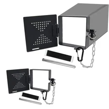 RV Bumper Cap Covers, Durable Camper Bumper End Caps, 4 Inch RV Square Bumpers 