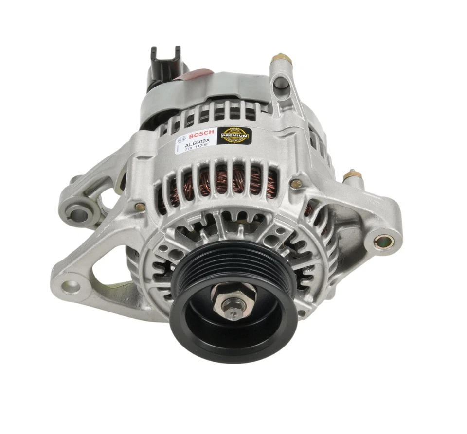Bosch Alternator AL6509X For 87-99 Jeep Cherokee Wrangler Dodge Caravan Omni - Image 3 of 4