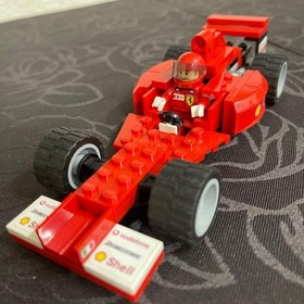 LEGO 8672 Racers Ferrari F1 Finish Line 2006