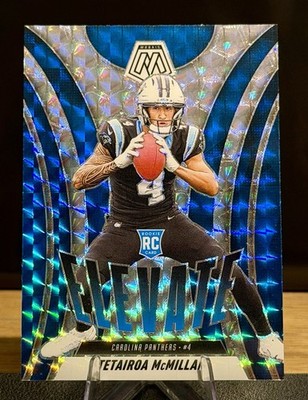 2025 Panini Mosaic - Elevate Tetairoa McMillan #6 Mosaic Prizm (RC)