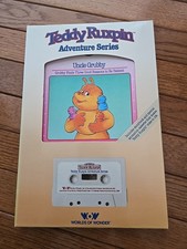 Teddy Ruxpin Adventure Series Uncle Grubby Book and Cassette Tape