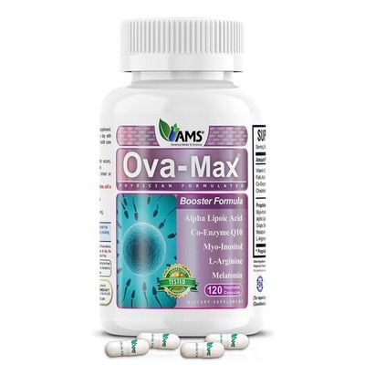 America Medic  Science OVA-Max Prenatal Vitamins for Women 120 Capsules Boost...