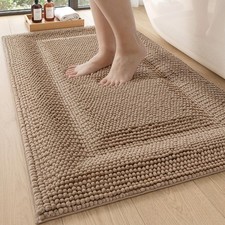 DEXI Bath Mats Bathroom 24x43, Non Slip Washable Bathroom Rug, Thick Soft