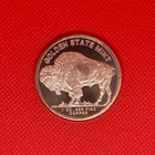 US Buffalo Round Rare 1 TROY oz Fine COPPER Round .999 Golden State Mint — photo 4