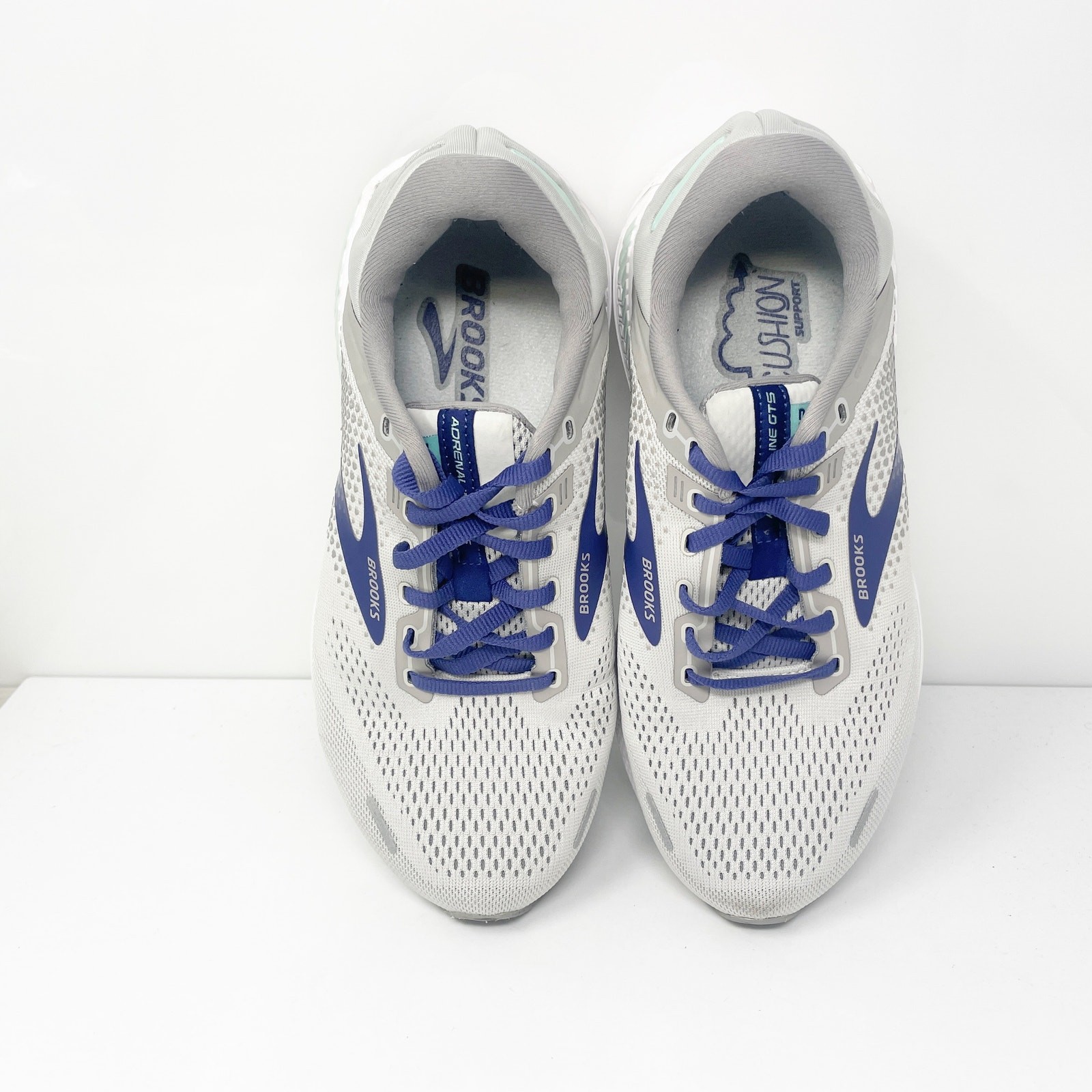 Brooks Womens Adrenaline GTS 22 1203532E045 Gray Running Shoes Sneakers Sz 8 2E thumbnail 12
