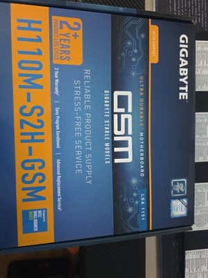 Gigabyte H110M-S2H-GSM Micro ATX Motherboard Core, Intel