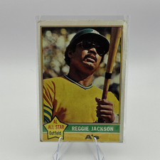 Topps 1976 Reggie Jackson #500 All-Star Base Set Oakland Athletics