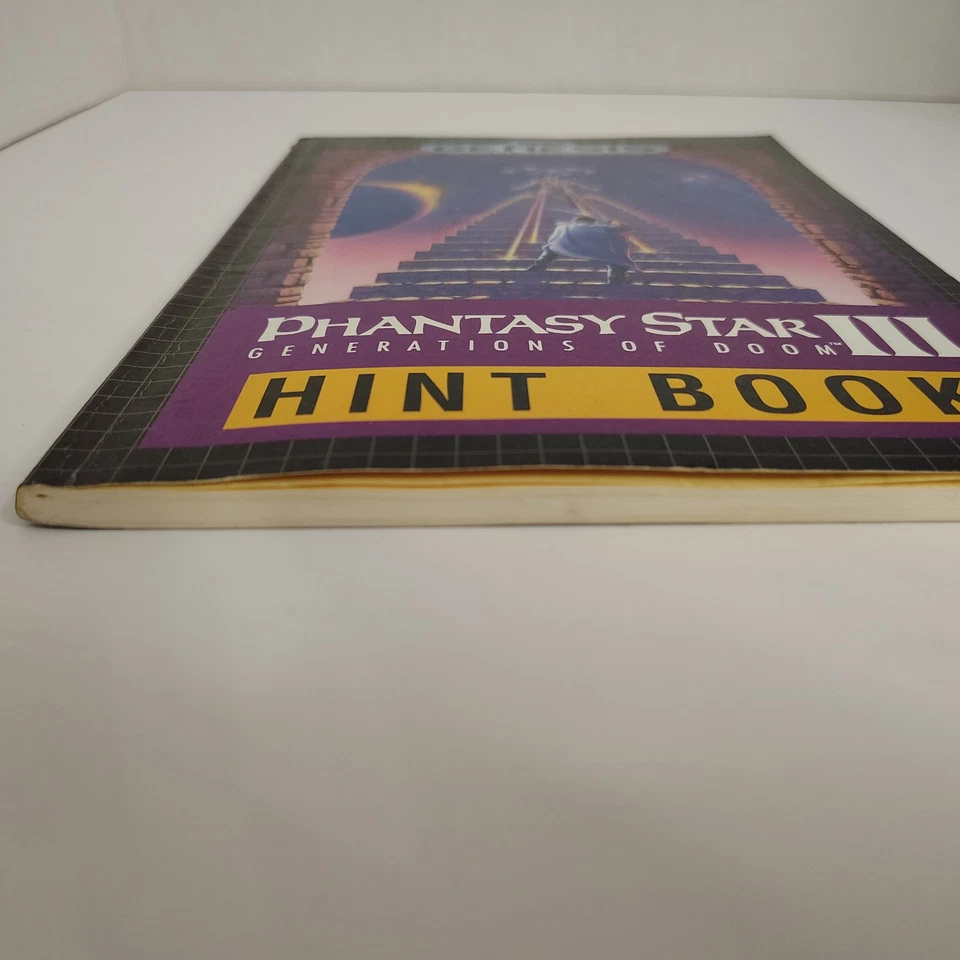 Sega Genesis Phantasy Star III Generations of Doom libro de sugerencias guía de estrategia Foto 3 de 4