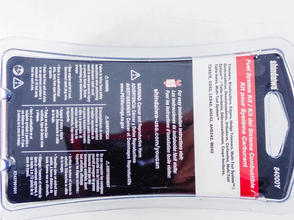 GENUINE SHINDAIWA FUEL SYSTEM KIT FITS T242 C242 84000Y - Image 4 of 4