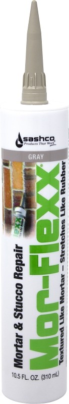 Sashco 15020 10.5oz Sashco Sealants Gray MorFlexx Grout Repair, 10.5-Ounce