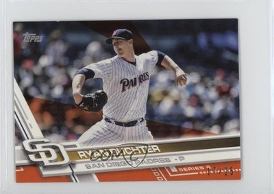 2017 Topps Mini Orange /25 Ryan Buchter #610 1k0w