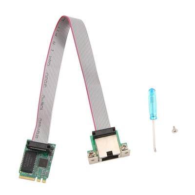 M.2 A+E KEY 2.5G Ethernet LAN Card RTL8125B Industrial Control  Card M.29989