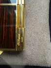 S.T. Dupont Paris Brown Wood grain lacquer and Gold Gatsby, double flame — photo 2