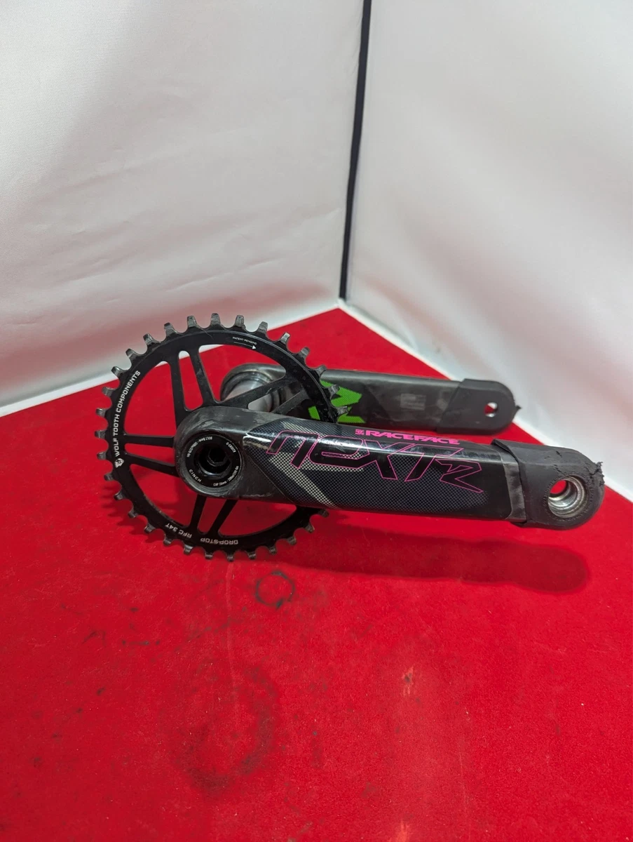 Race Face Carbon Crankset-With Chainrings for sale | eBay