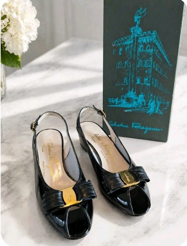 Ferragamo Gold Shoes for Women for sale | eBay