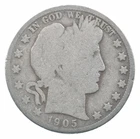 Better 1905-S US Barber 90% Silver Half Dollar Coin Collection Set Break *804