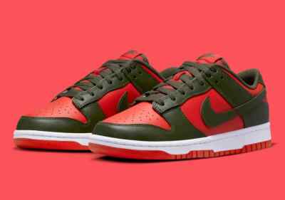 NIKE / NIKE　DUNK LOW　RETRO/ローカットスニーカー/27cm/RED/DV0833-600 NEW Nike Dunk Low Retro BTTYS Men's Size 11.5 Mystic Red/Cargo