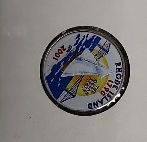 Color Filled Statehood Quarters From 1999, 2000, And 2001 Sealed Uncirculated - Image 4 of 4