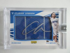 2020-21 Panini Instant NBA Clear Vision Cole Anthony Rookie RC Auto SSP 6/10