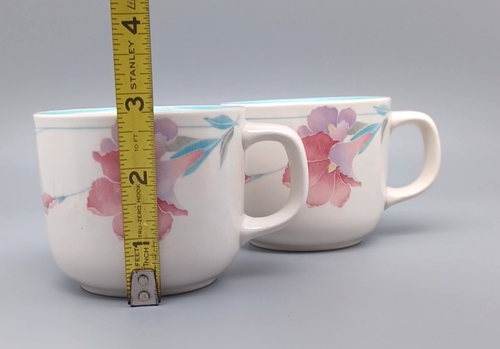 Keltcraft Misty Isle Noritake Mendocino Ireland 9149 Coffee Mug Cup Set of 2 - Picture 6 of 7