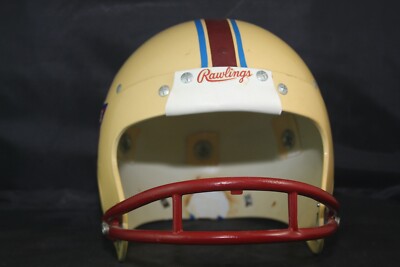Vtg 1974-5 Game Used Rawlings Ridge Football Helmet SHELL Bradshaw