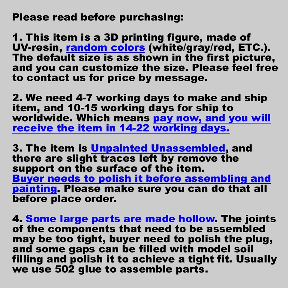 Hot girl Bernadette 1:4 Model Kit Unpainted 3d Print GK Statue Figure - Image 2 of 3