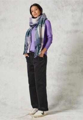 CECIL weicher Rundhals-Pullover Wild Lilac